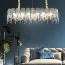 Ritz - Defrost Ice Rectangular Chandelier